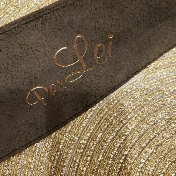 PERLEI leather belt size L NWOT - Picture 4 of 5